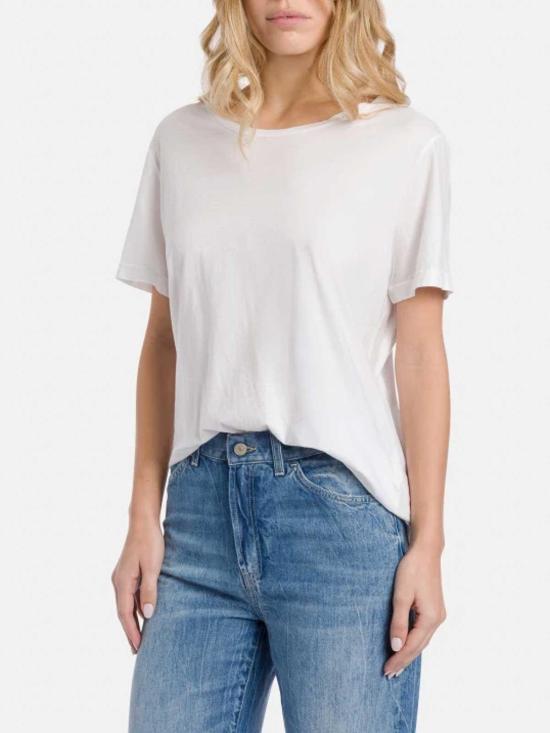 26SS 돈답 반팔 티셔츠 DS078JF0254DMN0000 WHITE - DONDUP