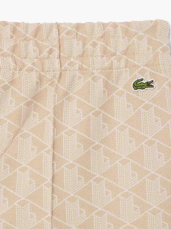 26SS 라코스테 스트레이트 팬츠 XF93138GI Beige - LACOSTE