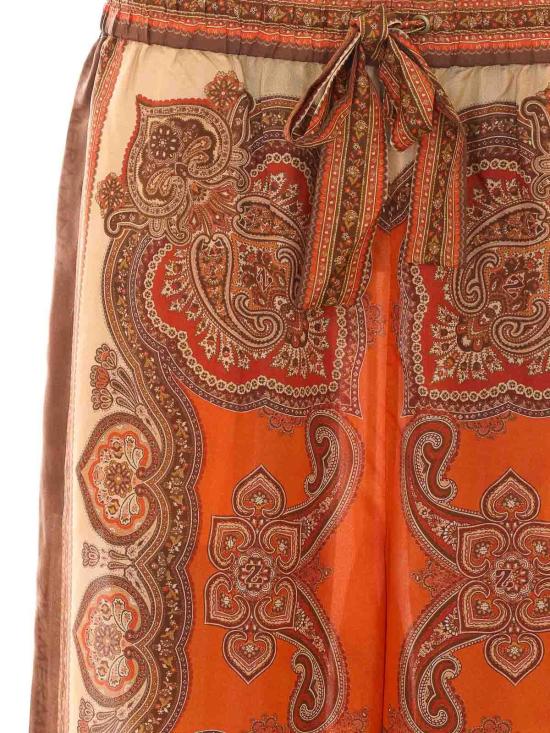 26FW 짐머만 팔라초 팬츠 1500PSS263TAPA Orange - ZIMMERMANN