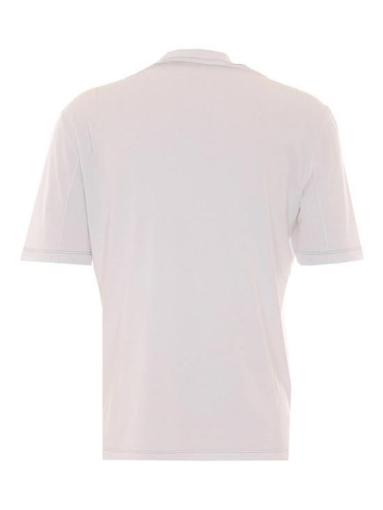 26SS 브루넬로 쿠치넬리 반팔 티셔츠 MW8641310FC159 White - BRUNELLO CUCINELLI