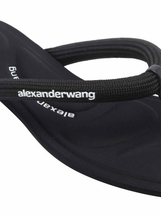 26SS 알렉산더 왕 뮬/슬리퍼 30226S021001 Black - ALEXANDER WANG
