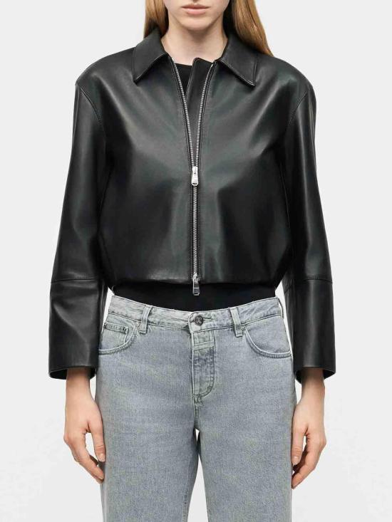 26SS 돈답 가죽 자켓 DJ782PL0677DXXX999 Black - DONDUP