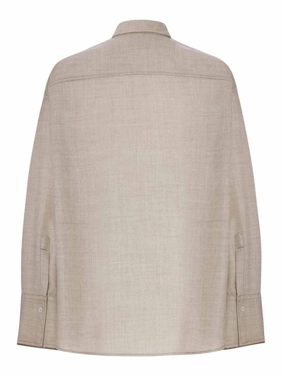 26FW 브루넬로 쿠치넬리 셔츠 MP550M1M06C1131 NUDE NEUTRALS - BRUNELLO CUCINELLI
