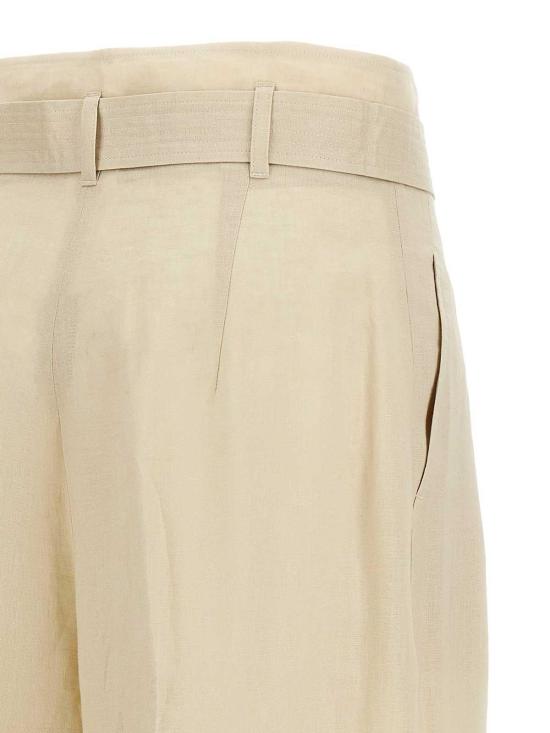 26SS 막스마라 스튜디오 스트레이트 팬츠 2616131092600000 Beige - MAX MARA STUDIO