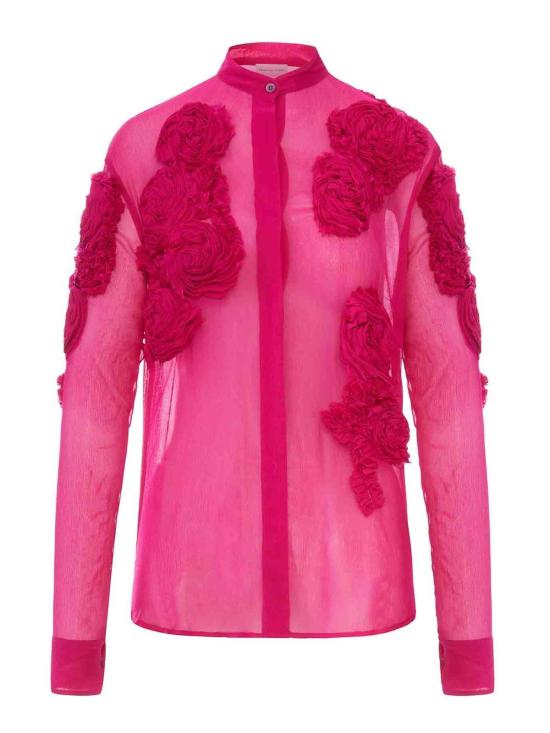 26SS 드리스 반 노튼 블라우스 26101076233763E15 Pink
