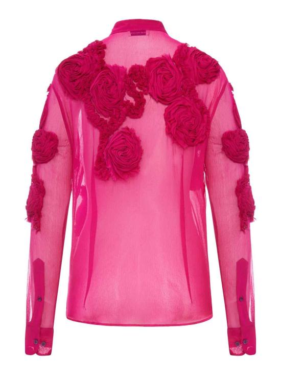 26SS 드리스 반 노튼 블라우스 26101076233763E15 Pink - DRIES VAN NOTEN