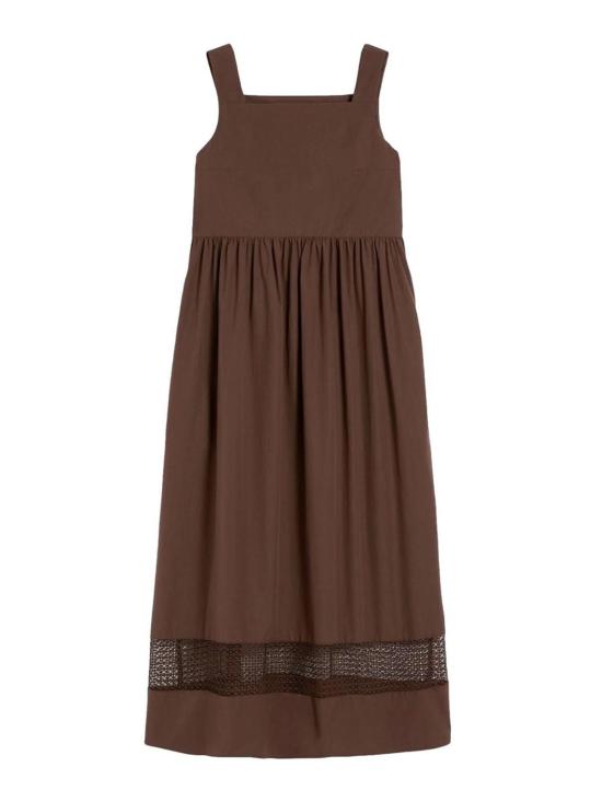 26SS 위켄드막스마라 미디 원피스 2615221082600030 Dark Brown