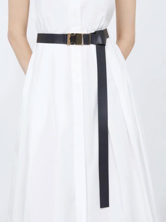 26SS 막스마라 스튜디오 미디 원피스 2616221072600000 White - MAX MARA STUDIO