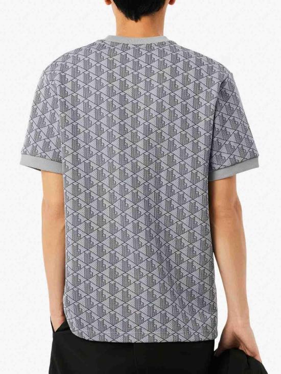 26SS 라코스테 반팔 티셔츠 TH119741I GREY - LACOSTE