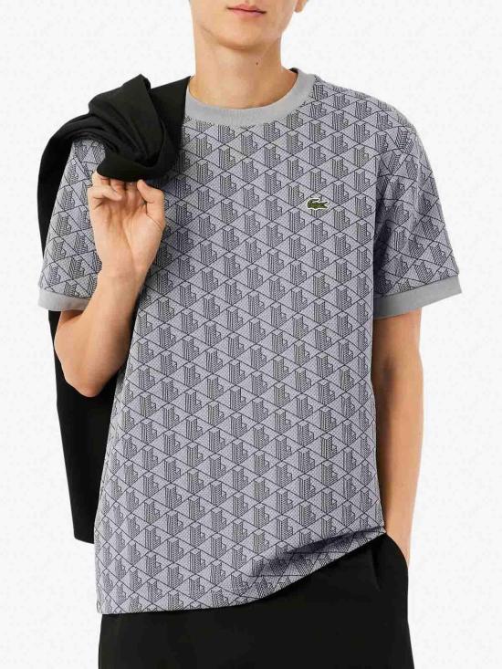 26SS 라코스테 반팔 티셔츠 TH119741I GREY - LACOSTE