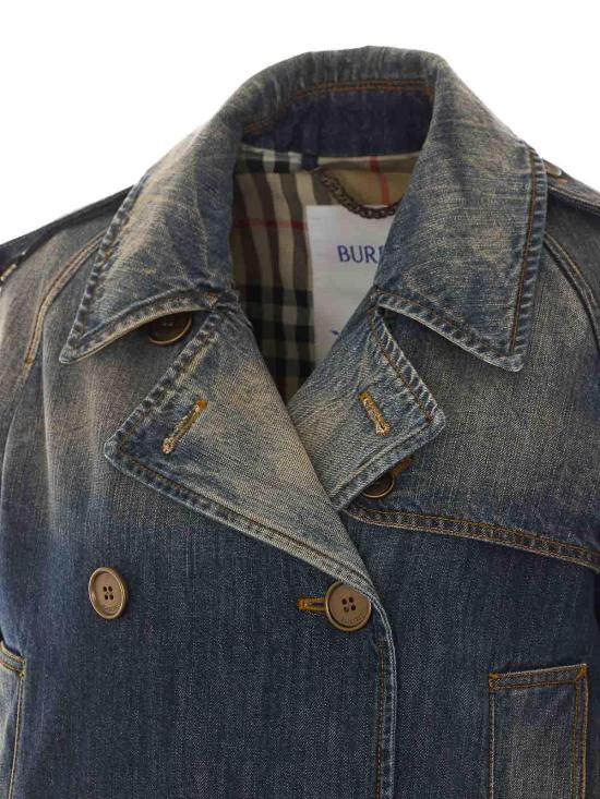 26SS 버버리 데님 자켓 8126570 Blue - BURBERRY