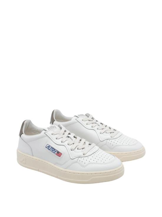 26FW 오트리 메달리스트 로우 스니커즈 AULMLL28 White - AUTRY