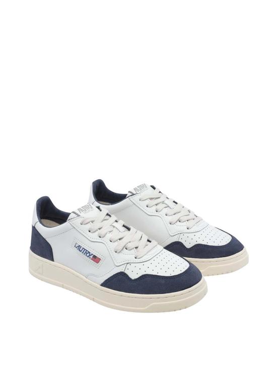 26FW 오트리 메달리스트 로우 스니커즈 AULMFT22 White - AUTRY