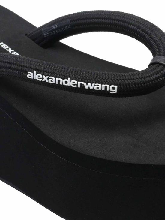 26FW 알렉산더 왕 샌들 30326S024001 Black - ALEXANDER WANG