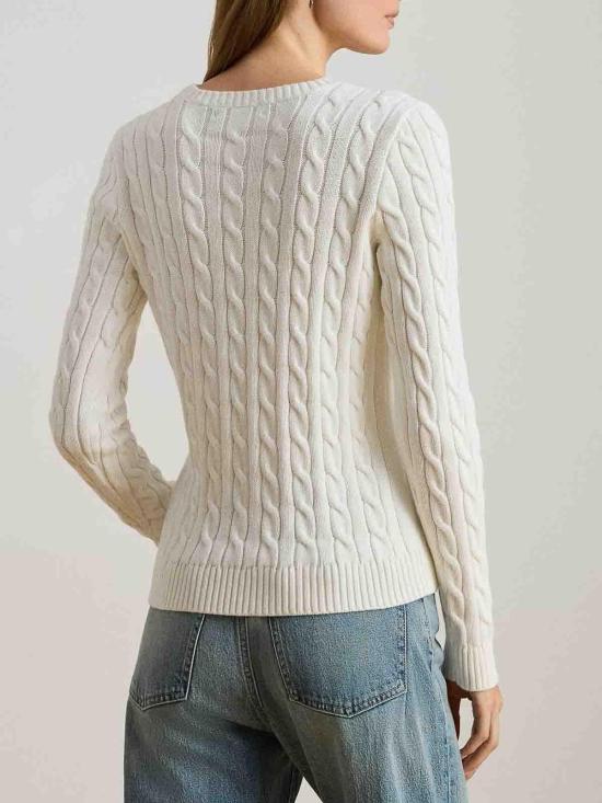 26SS 랄프 로렌 긴팔 티셔츠 200P03508003 White - RALPH LAUREN