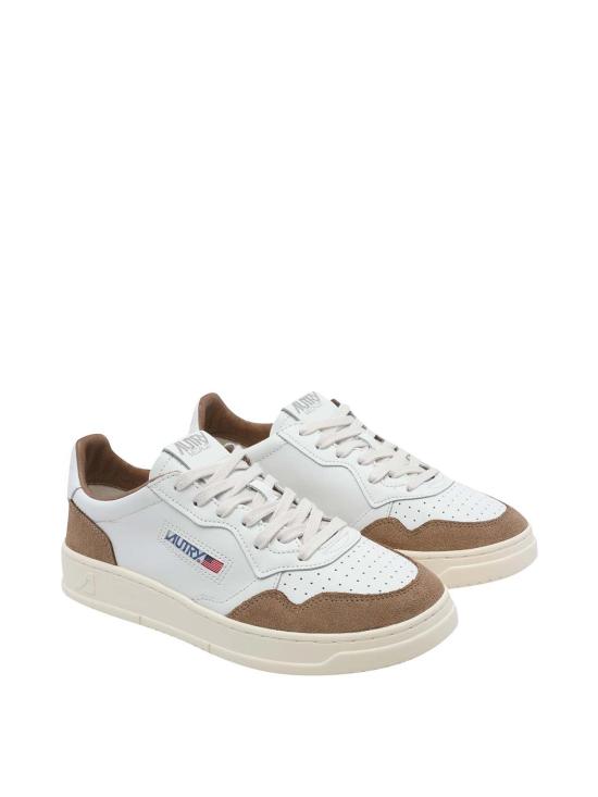 26FW 오트리 메달리스트 로우 스니커즈 AULMFT17 White - AUTRY