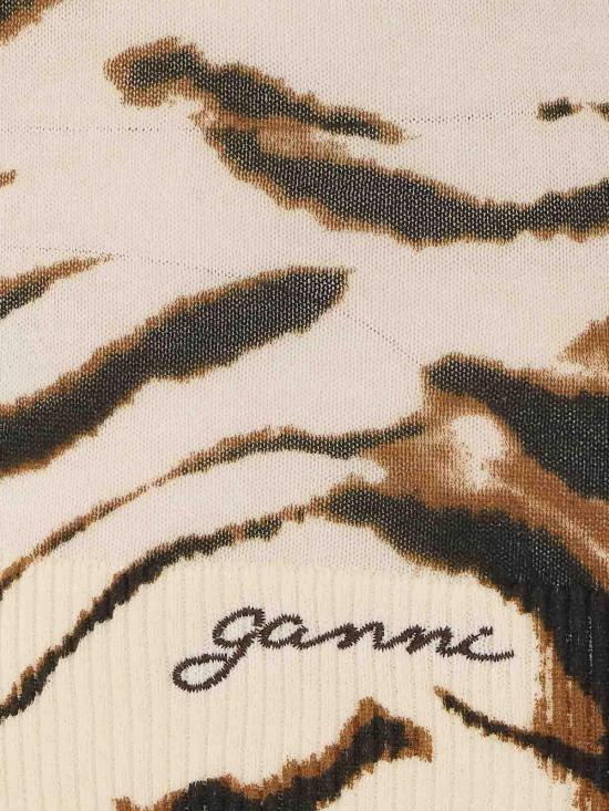 26FW 가니 폴로 티셔츠 A1170002135 BEIGE - GANNI