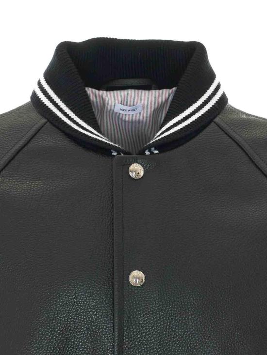 26FW 톰브라운 봄버 자켓 MJO262YL0149001 Black - THOM BROWNE