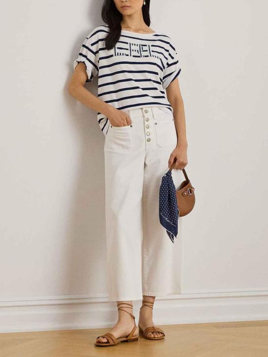 26SS 랄프 로렌 반팔 티셔츠 200P03752002 WHITE - RALPH LAUREN