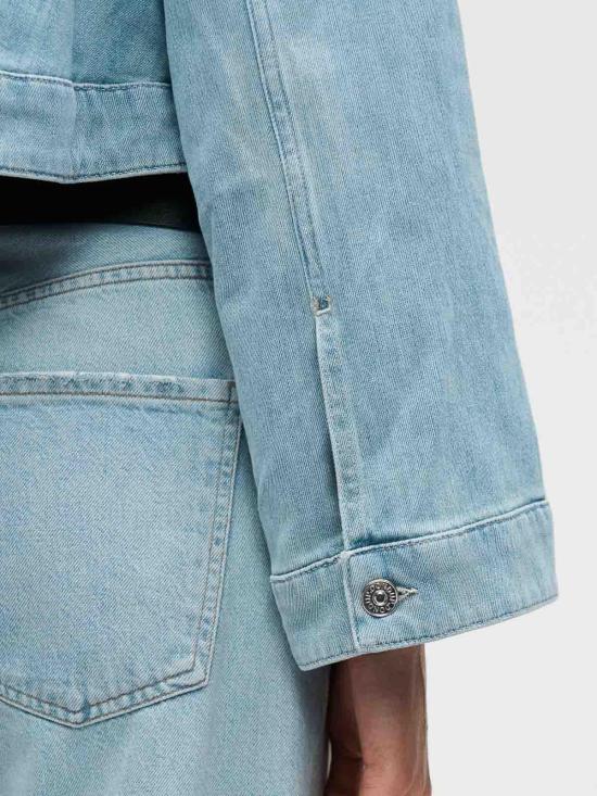 26SS 돈답 데님 자켓 DJ753DS0107DMB2800 Blue - DONDUP