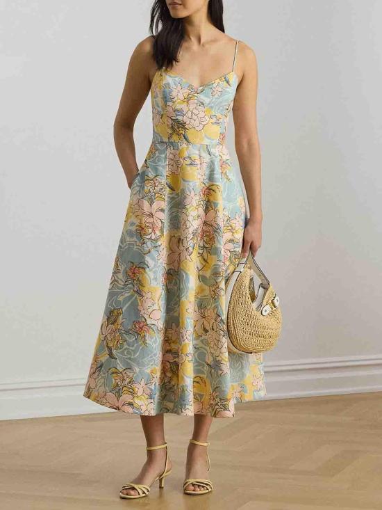 26SS 랄프 로렌 플레어 팬츠 200P08951001 Nude Neutrals - RALPH LAUREN