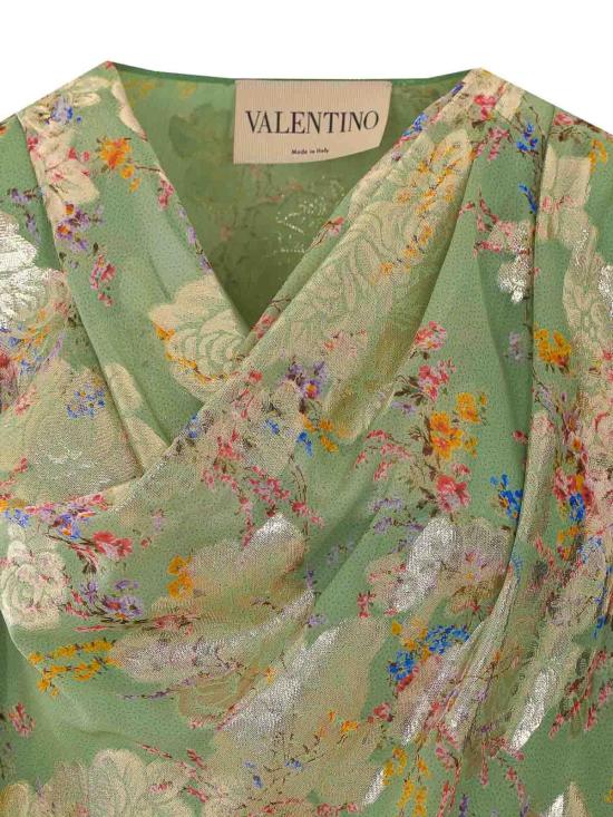 26SS 발렌티노 가라바니 반팔 티셔츠 AEBU5A724JS Green - VALENTINO GARAVANI