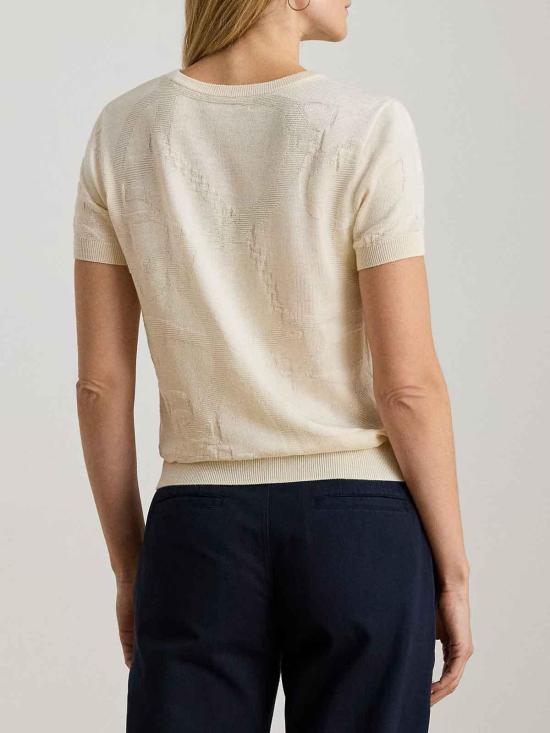 26SS 랄프 로렌 반팔 티셔츠 200P03475001 Beige - RALPH LAUREN