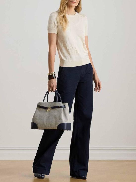 26SS 랄프 로렌 반팔 티셔츠 200P03475001 Beige - RALPH LAUREN