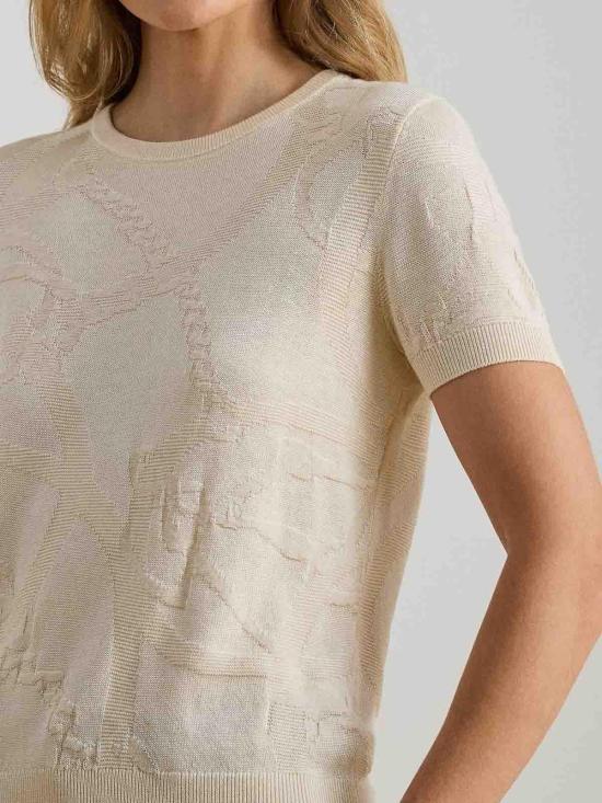 26SS 랄프 로렌 반팔 티셔츠 200P03475001 Beige - RALPH LAUREN