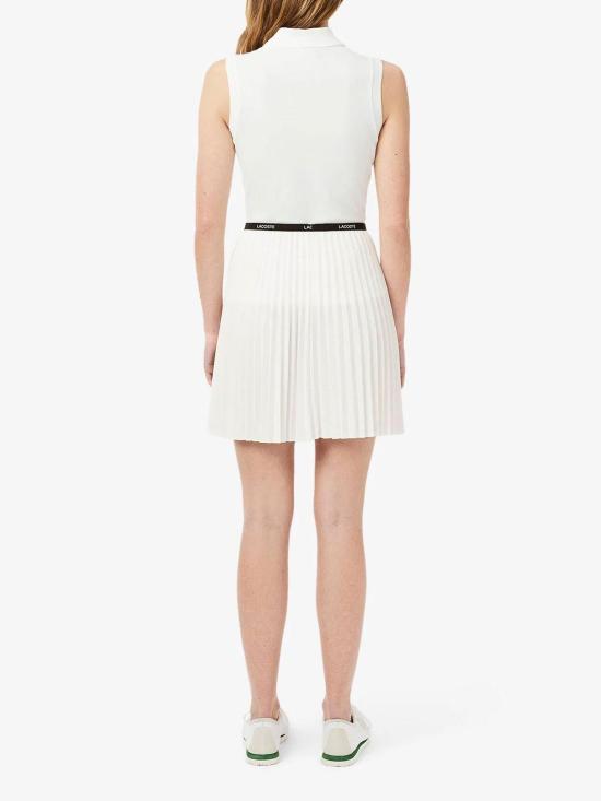 26SS 라코스테 숏 스커트 JF140370V White - LACOSTE