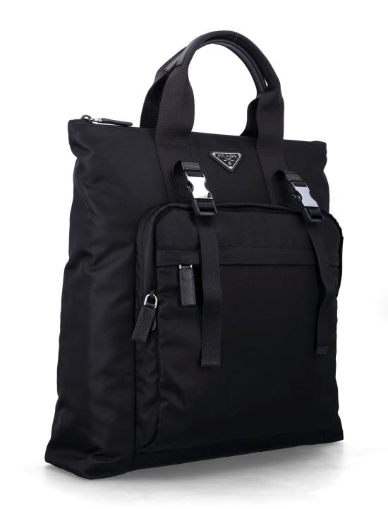 26SS 프라다 리나일론 탑 핸들 토트백 2VG0982DMG F0002 NERO - PRADA