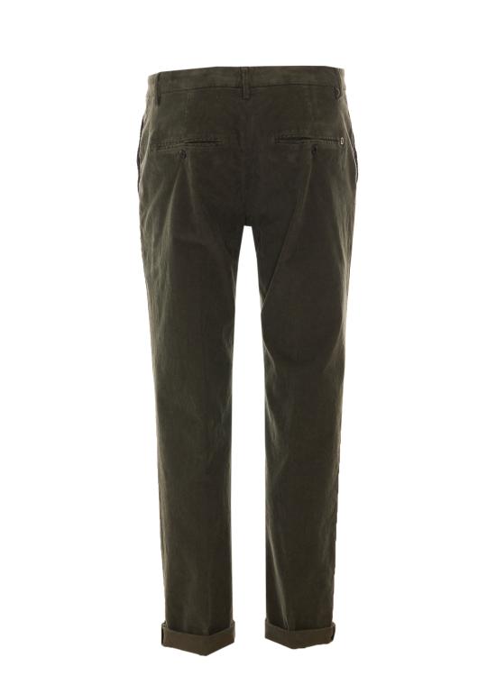 26FW 돈답 스트레이트 팬츠 UP688 VS0028U PT0642 Green - DONDUP