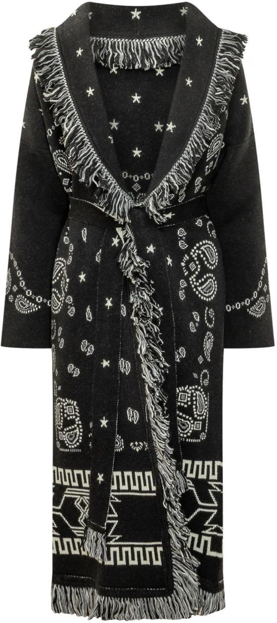 26FW 알라누이 트렌치 코트 LWHQ003E26KNI0041084 BLACK