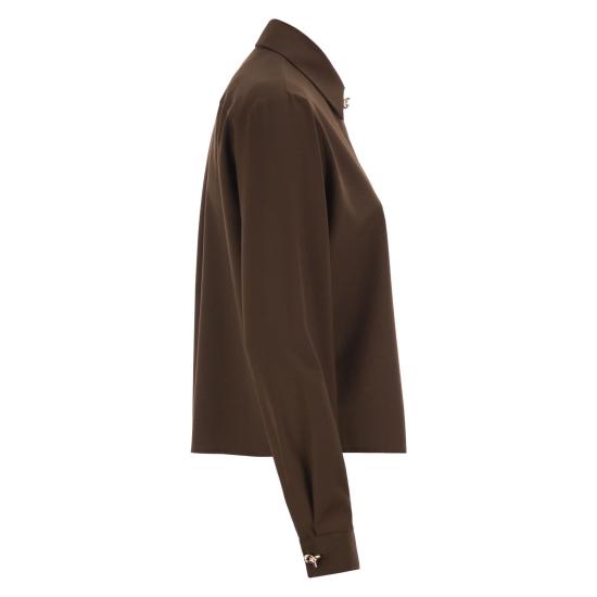 26FW 파비아나 필리피 블라우스/셔츠 CAD216F312 DARK BROWN - FABIANA FILIPPI