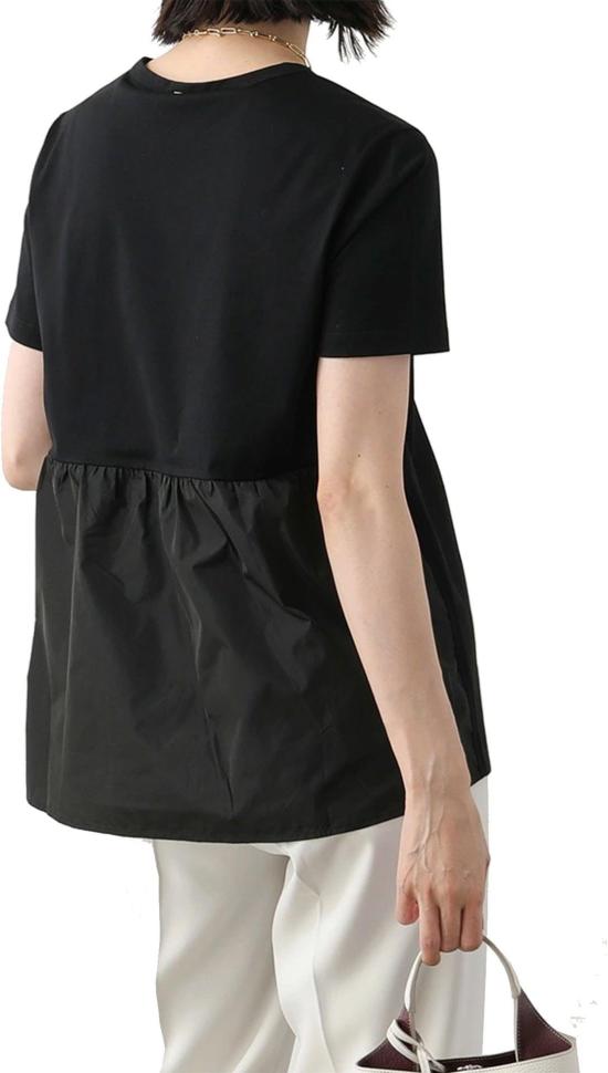 25FW 에르노 반팔 티셔츠 15436348555604 BLACK - HERNO