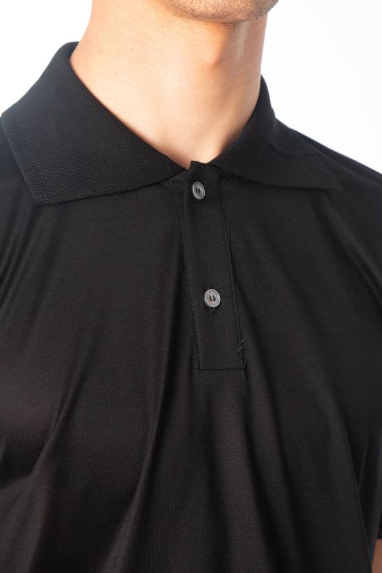 26SS 다니엘피에솔리 폴로 티셔츠 1201 48 Black - DANIELE FIESOLI