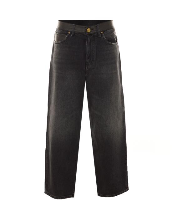 26FW 핑코 데님 팬츠 103857 A3GWPJ4 Black