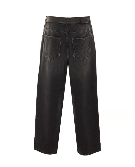 26FW 핑코 데님 팬츠 103857 A3GWPJ4 Black - PINKO