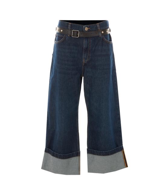 26FW 핑코 데님 팬츠 107277 A3HGPJB Blue