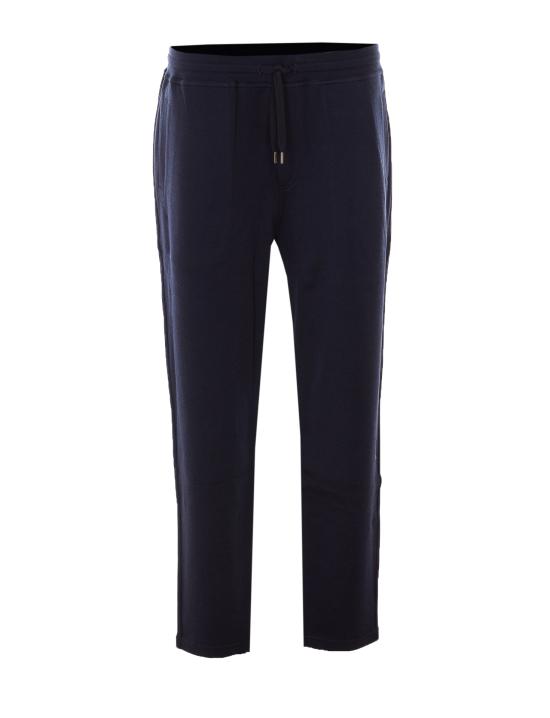 26FW 브루넬로 쿠치넬리 코튼 블렌드 트레이닝 팬츠 MM8313243G C1265 Blue