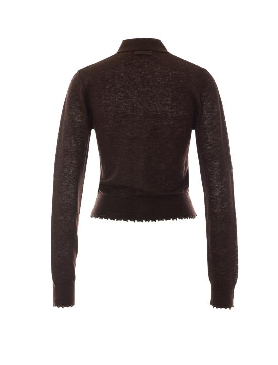 26FW 핑코 가디건 107331 A3IQM05 Brown - PINKO