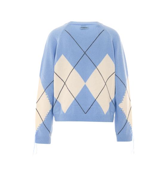 26FW 핑코 스웨터 107377 A3JEEC4 Blue - PINKO