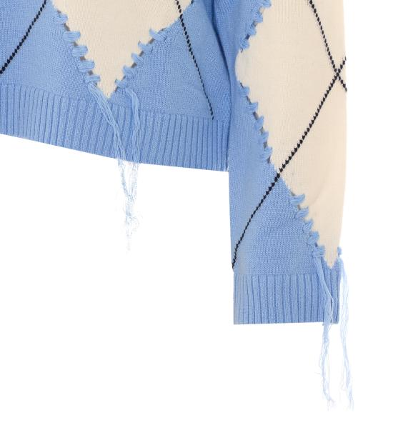 26FW 핑코 스웨터 107377 A3JEEC4 Blue - PINKO