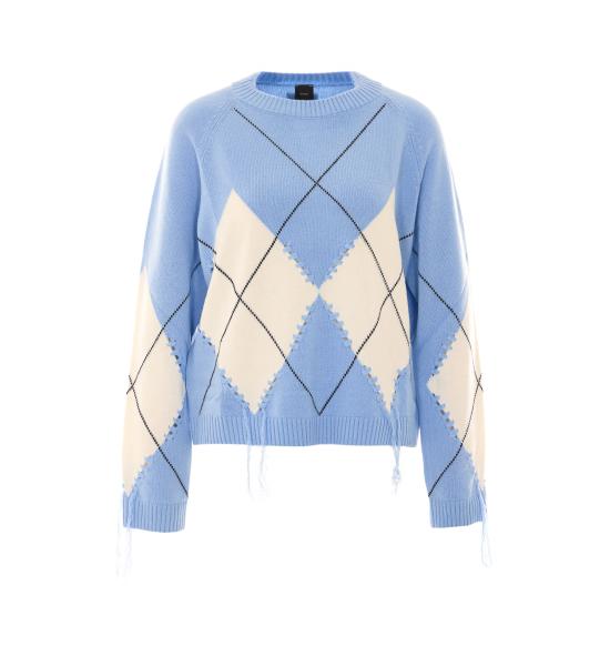 26FW 핑코 스웨터 107377 A3JEEC4 Blue