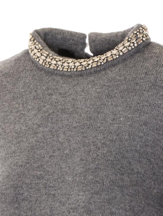 26FW 핑코 스웨터 107274 A3GIII2 Grey - PINKO