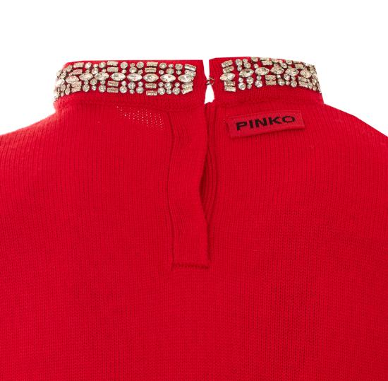 26FW 핑코 스웨터 107274 A3GIR29 Red - PINKO