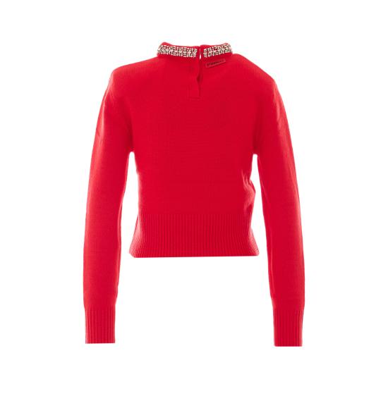 26FW 핑코 스웨터 107274 A3GIR29 Red - PINKO
