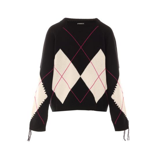 26FW 핑코 스웨터 107377 A3JEZBF Black - PINKO