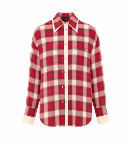 26FW 핑코 셔츠 107383 A3HJRZ5 RED