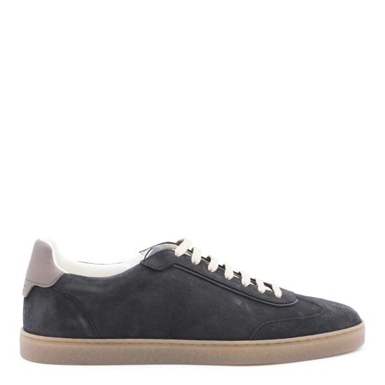 26FW 브루넬로 쿠치넬리 스웨이드 스니커즈 MZUMGLJ336 CLV06 BROWN